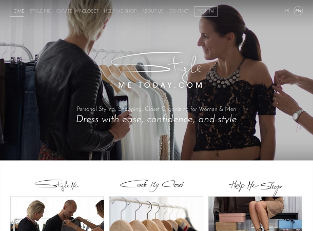 stylemetoday.com - Responzívna webstránka